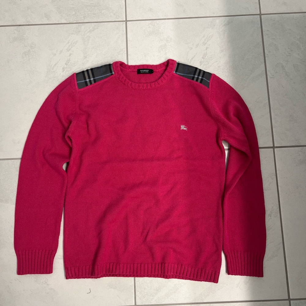 Burberry - Men's Pink Sweater